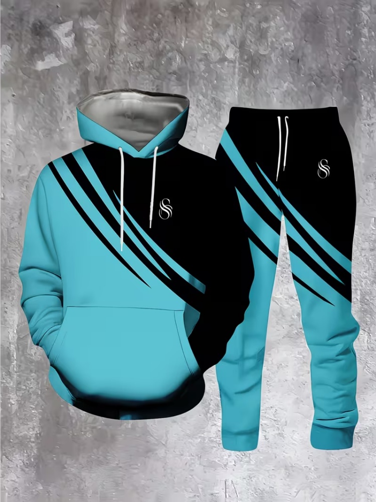 Men 2 Piece Tracksuit Fashion  - Men'S Fashion Loose Pants recension och pris