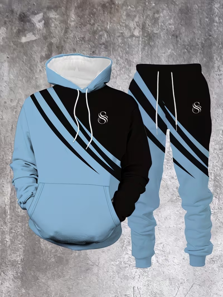 Men 2 Piece Tracksuit Fashion  - Men'S Fashion Loose Pants recension och pris