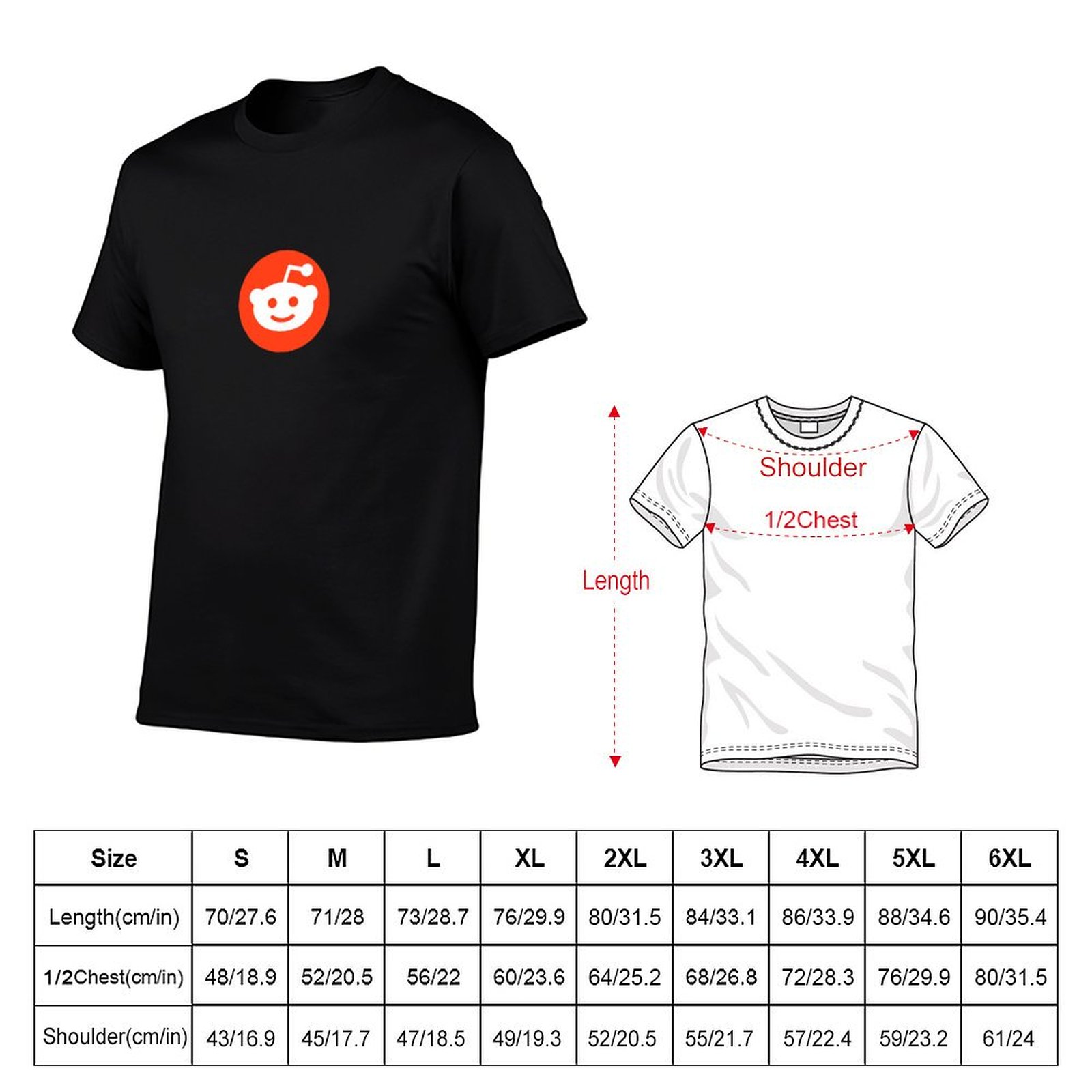 Reddit Logo T-Shirt Fashion Le - Men'S Fashion Reddit recension och pris