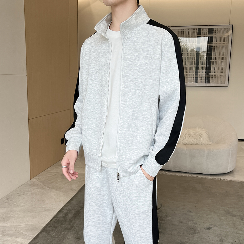 Autumn Men Tracksuit Casual Jo - Men'S Fashion Zipper Jacket recension och pris