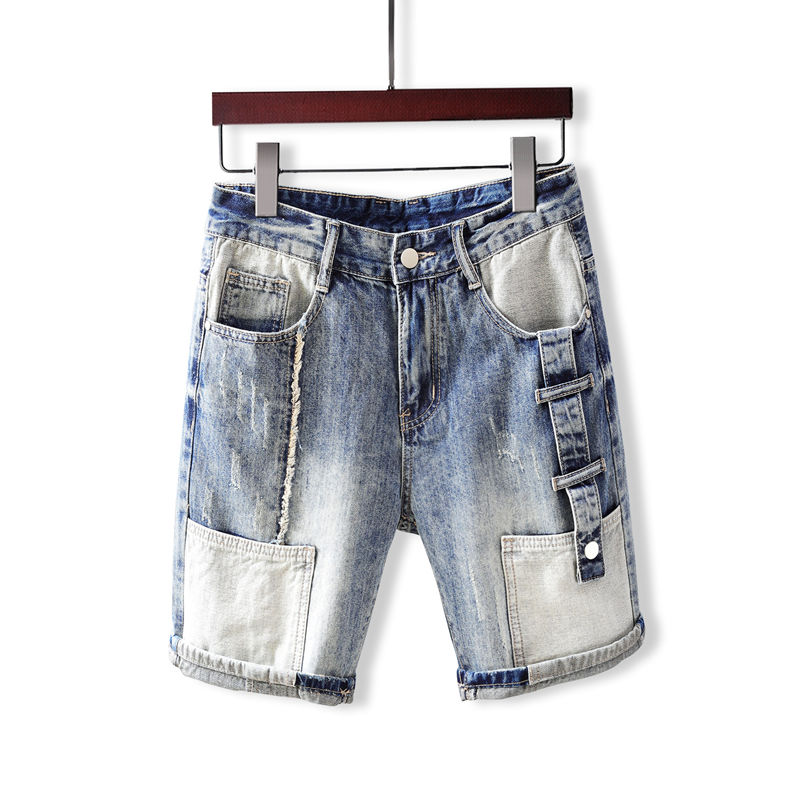 Men's Short Jeans Pants with P - Men'S Fashion Loose Pants recension och pris