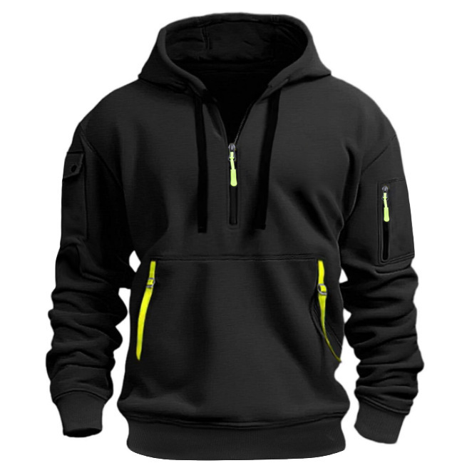 Men's Casual Sports Hoodie Spr - Men'S Fashion Zipper Hoodie recension och pris