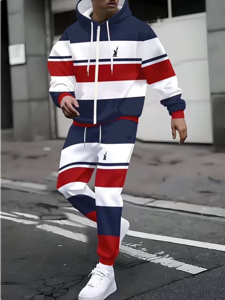 Men Zip Up Hoodie Tracksuit Se - Men'S Fashion Zipper Hoodie recension och pris