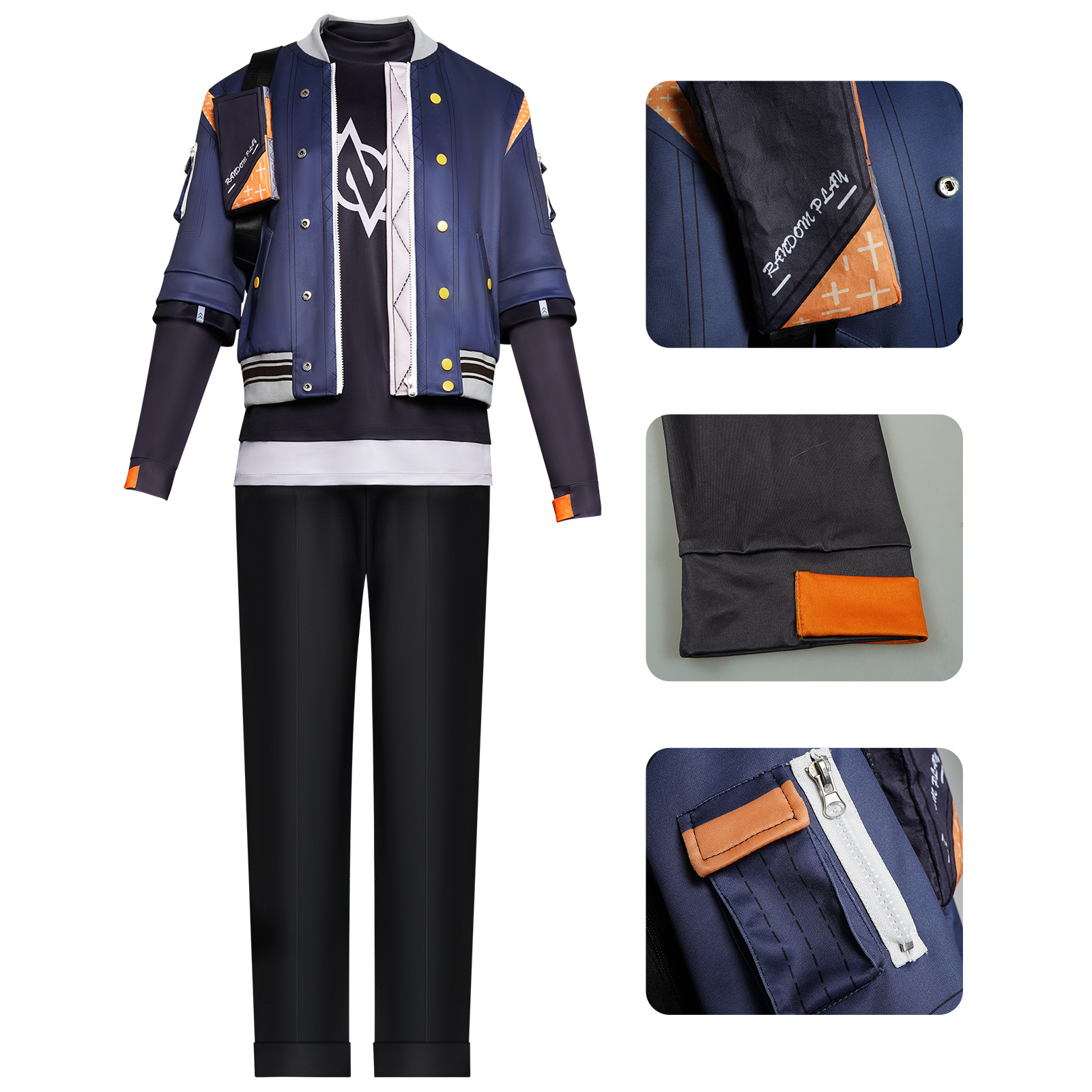 Wise Cosplay Costume Zenless Z - Crossbody Bag Men recension och pris