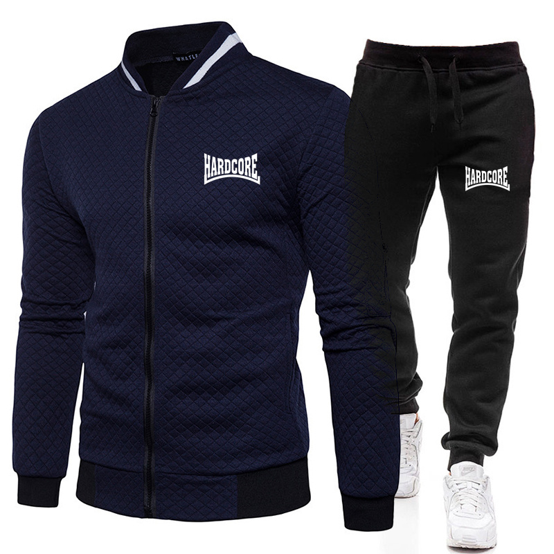 HARDCORE Spring and Autumn Men - Men'S Fashion Zipper Jacket recension och pris