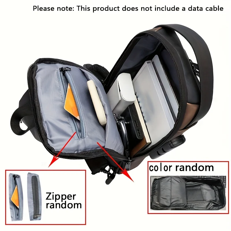 Waterproof Anti-Theft Backpack - Crossbody Bag Men recension och pris