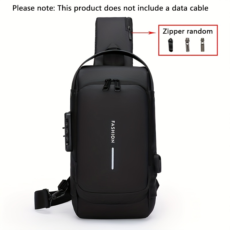 Waterproof Anti-Theft Backpack - Crossbody Bag Men recension och pris