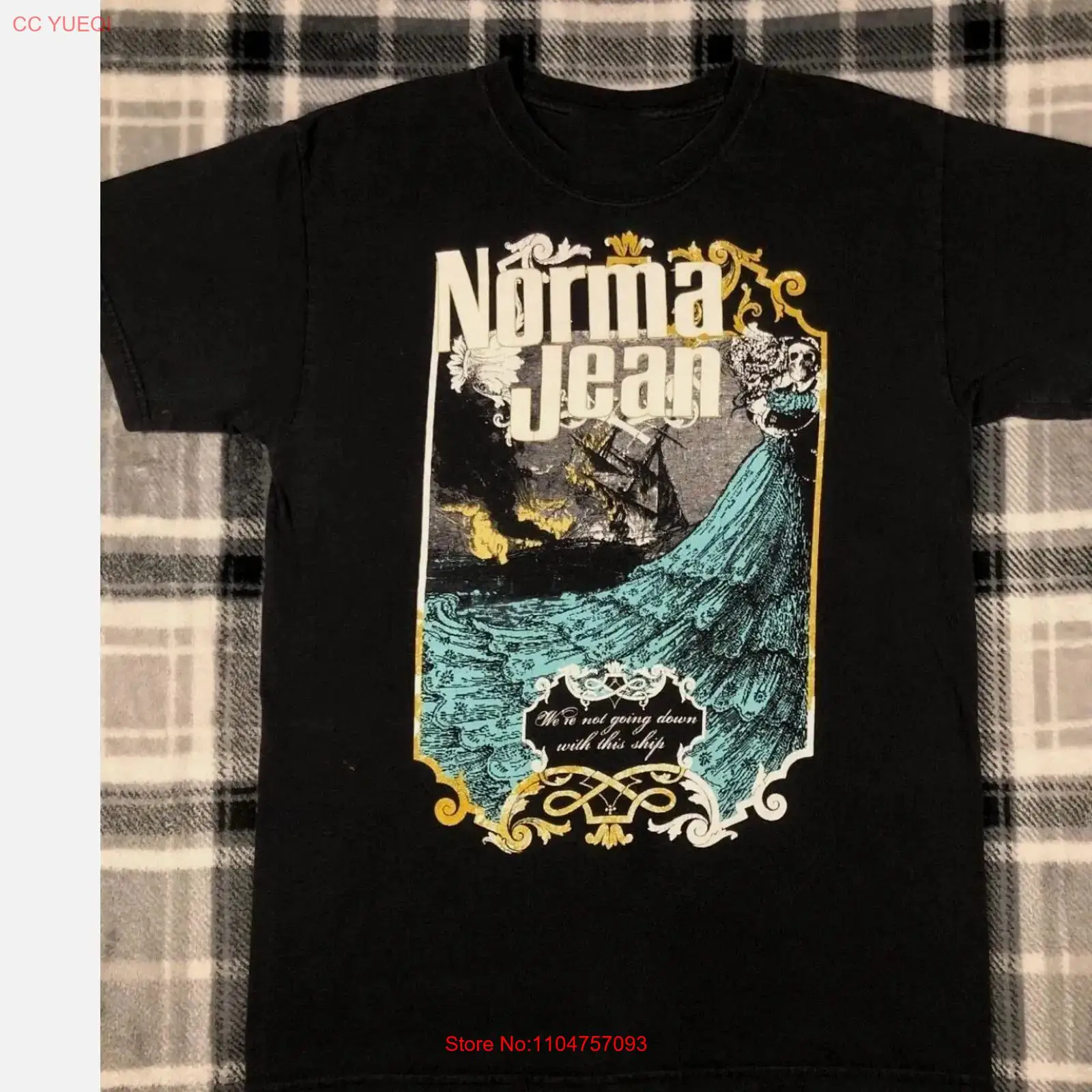 Rare Norma Jean Tour 2005 Band - Jeans Shirt Fashion For Men recension och pris