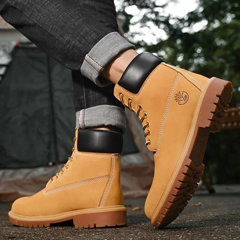 Boots Men High Top Boots High  - Mens Fashion Week recension och pris