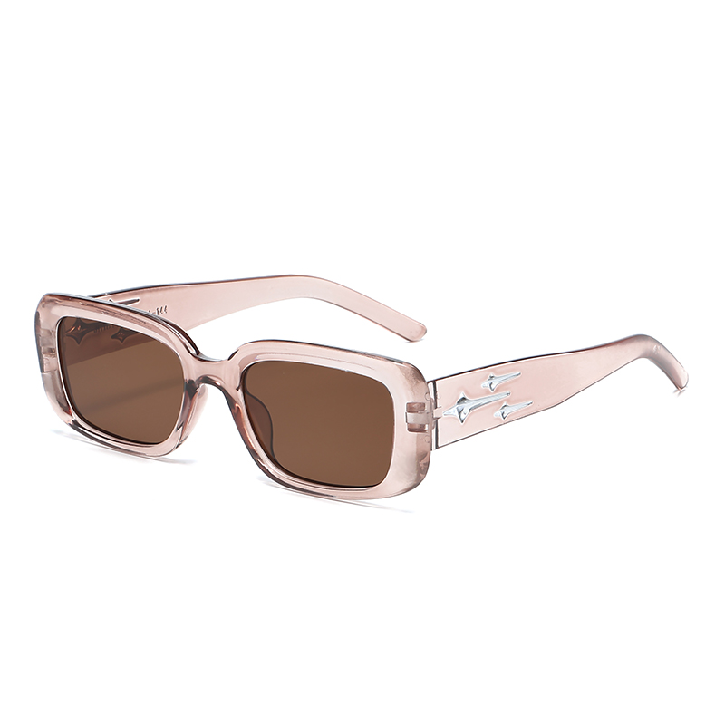 Retro Y2K Style Small Square S - Men'S Fashion Y2K recension och pris