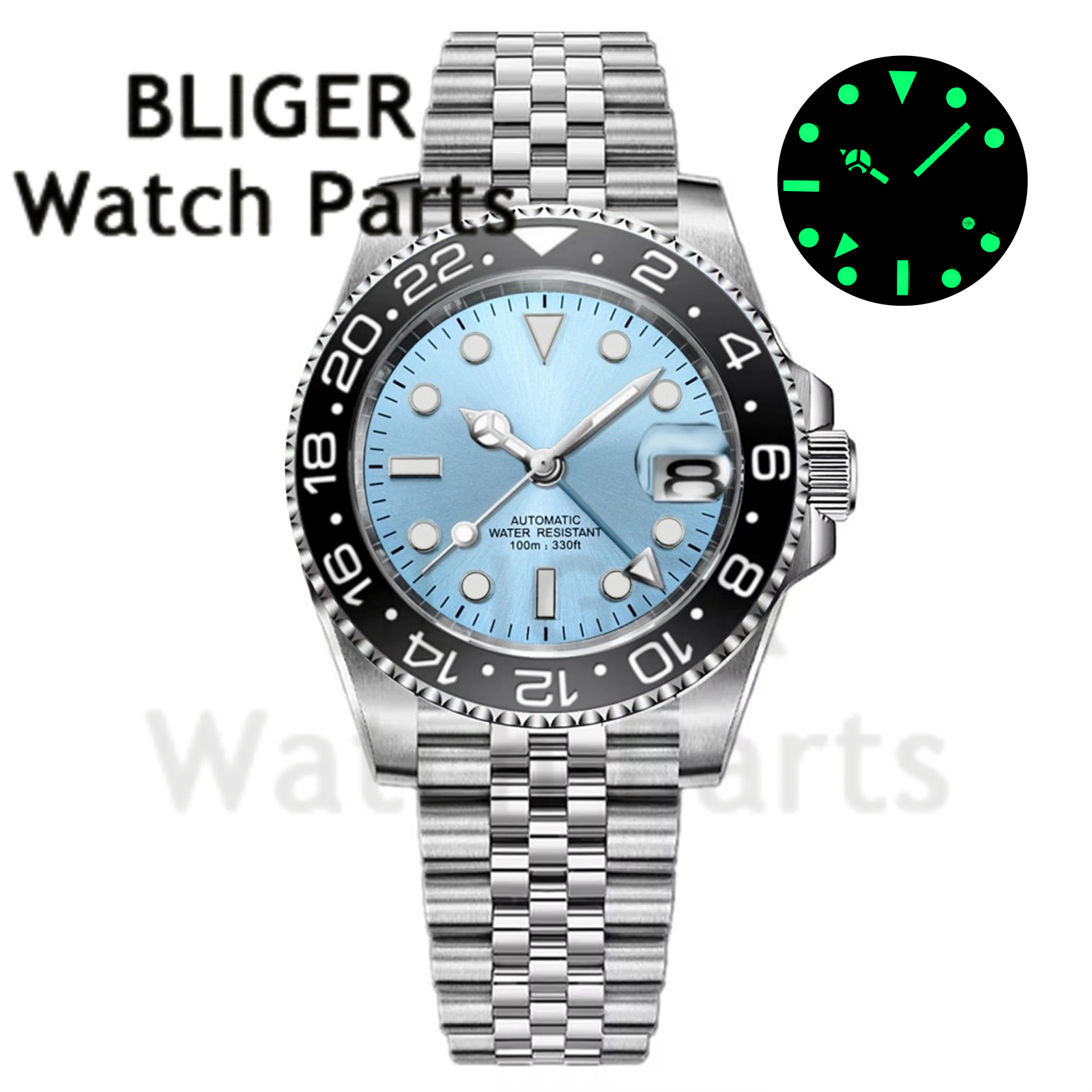 Custom Fashion GMT 40mm Men NH - Men'S Fashion Zone recension och pris
