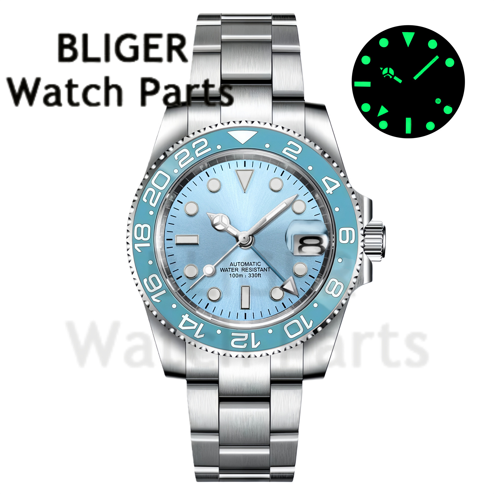 Custom Fashion GMT 40mm Men NH - Men'S Fashion Zone recension och pris