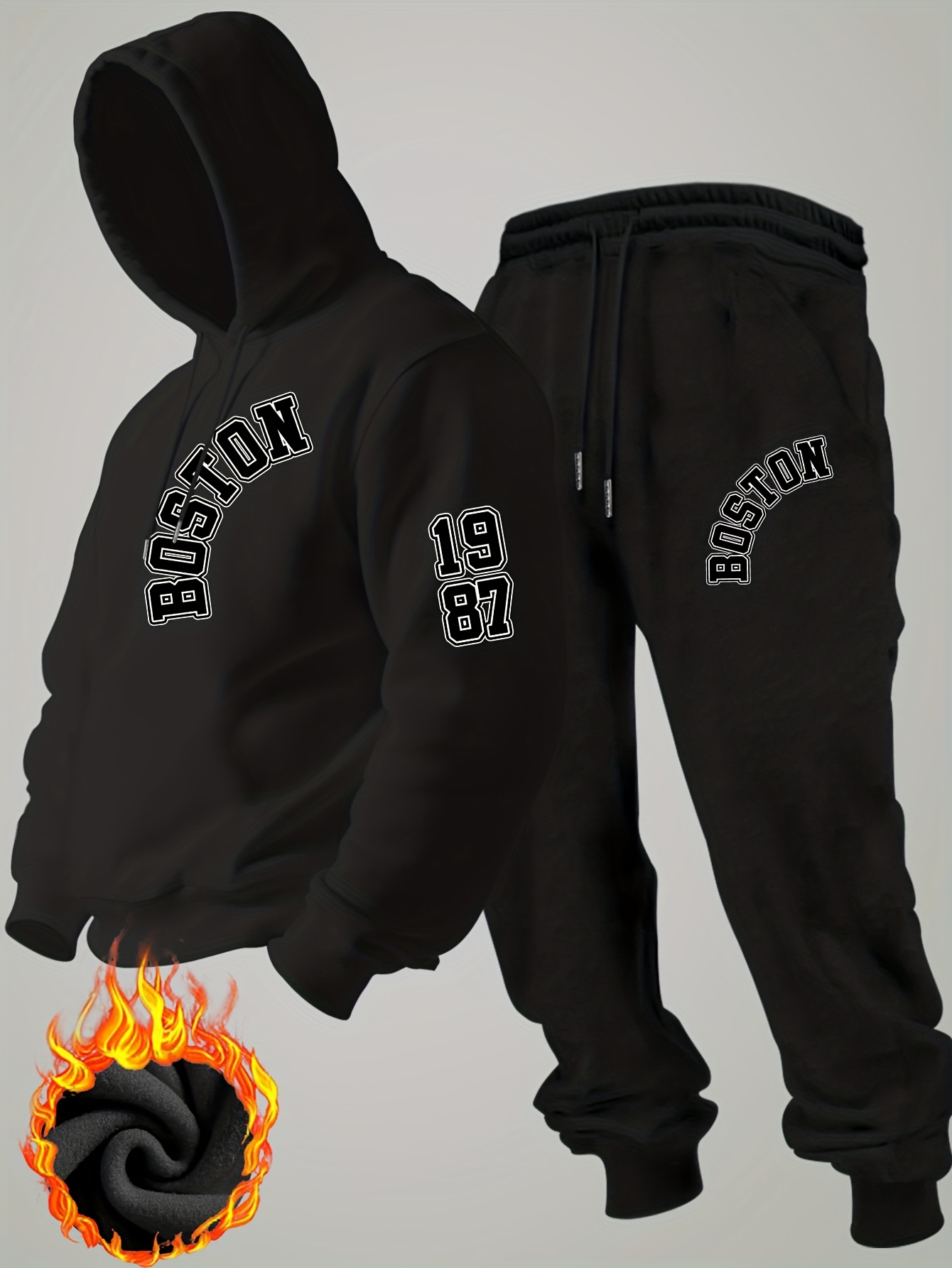 2026 new Men Winter Fleece Hoo - Men'S Fashion Y2K recension och pris