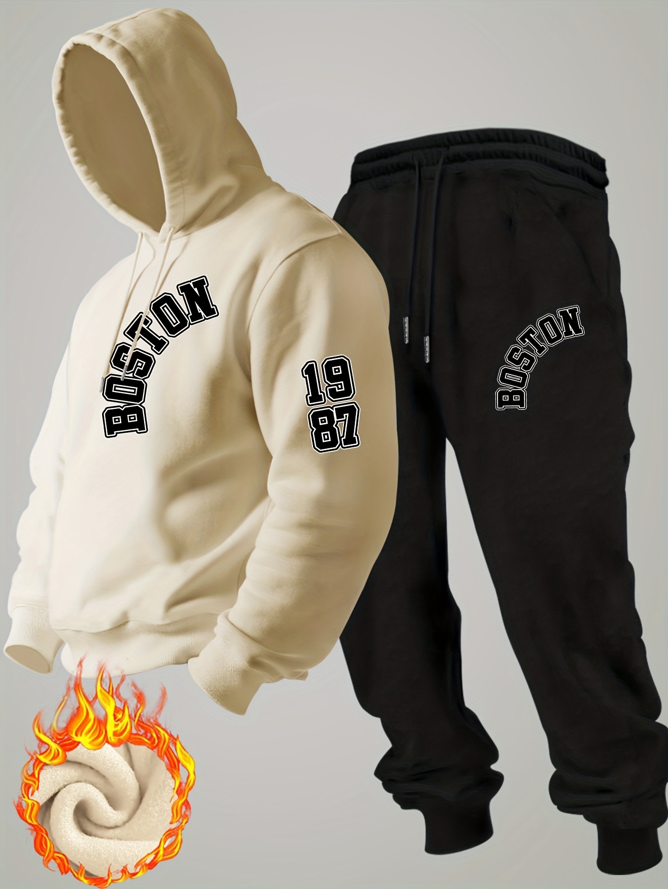 2026 new Men Winter Fleece Hoo - Men'S Fashion Y2K recension och pris