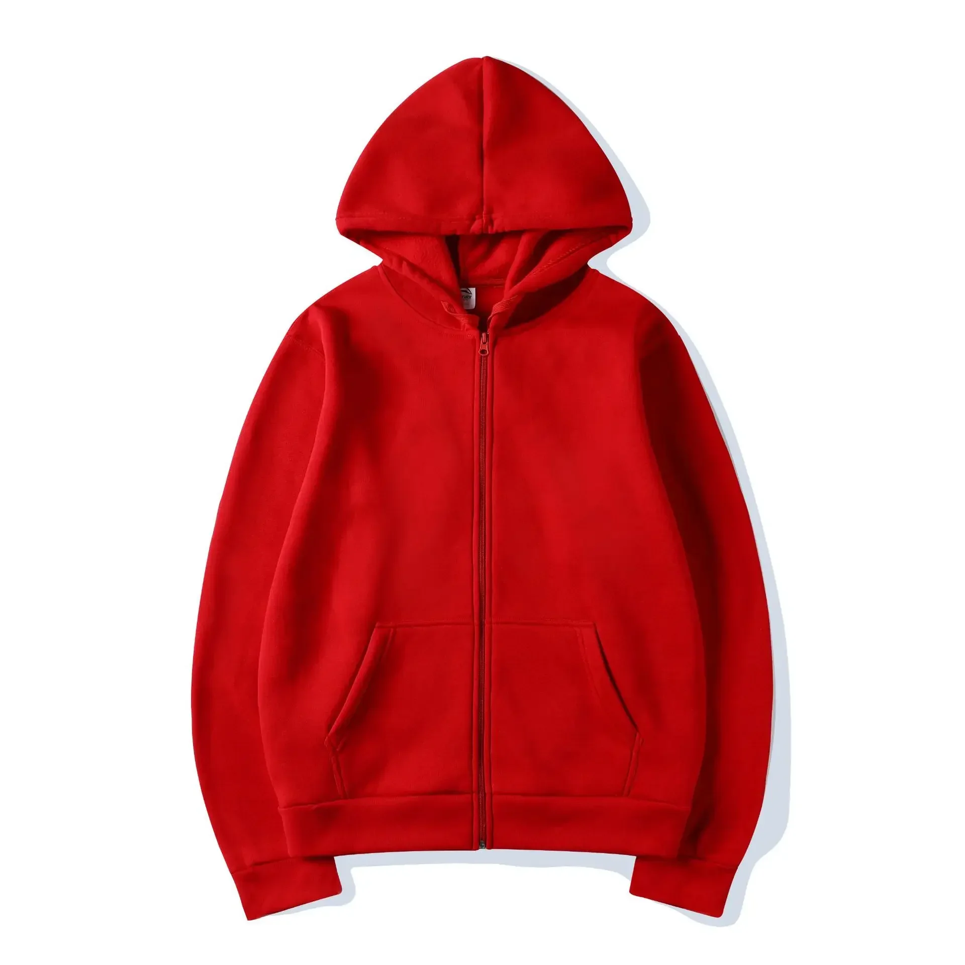 High Street Hoodie Men Solid C - Men'S Fashion Zipper Jacket recension och pris