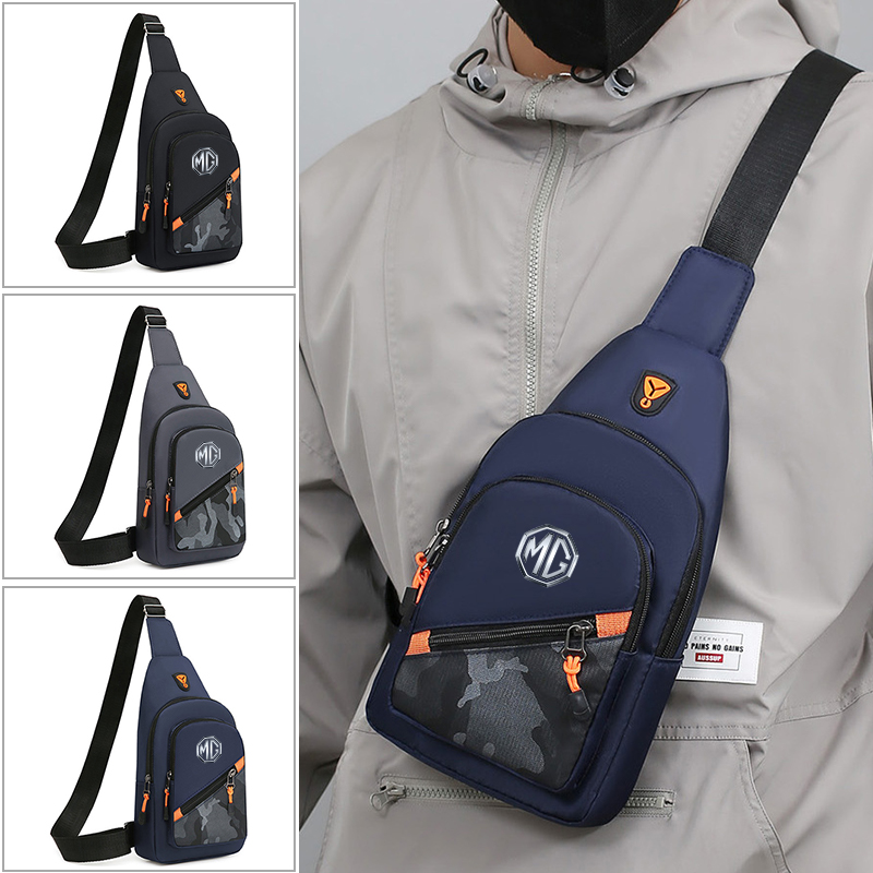 Car Logo Camouflage Men Slante - Crossbody Bag Men recension och pris